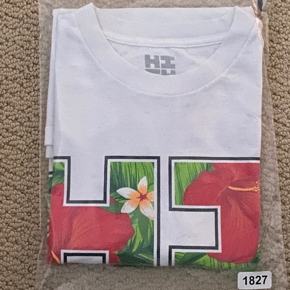 HAWAII’S FINEST Ianuali Line 2020 Red & Green Floral Tropical Shirt Men 2XL XXL - Picture 7 of 7